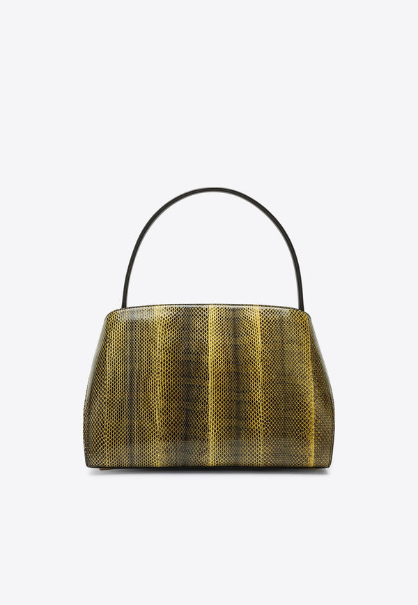 Ferragamo Medium Hug Ayers-Leather Top Handle Bag
 Brown 0785759LE/R_FERRA-GI