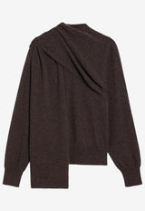 Ferragamo Button-Up Cashmere Cardigan Brown 0785853WS/R_FERRA-SC