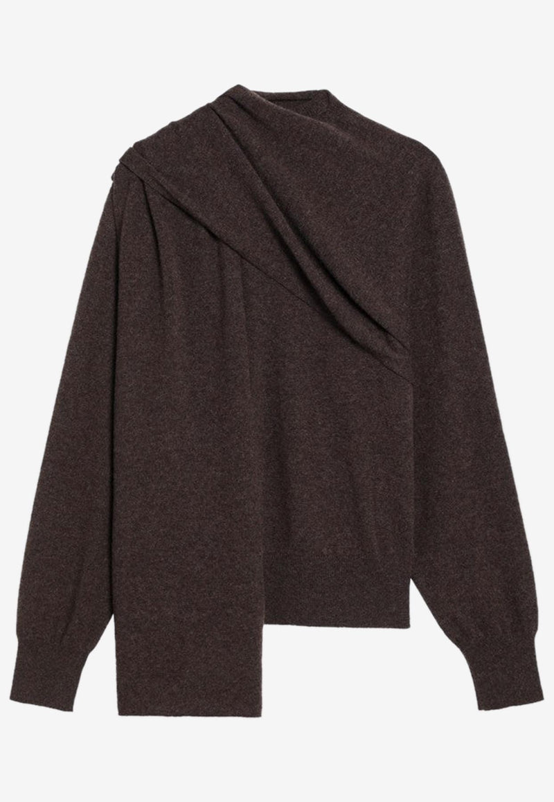 Ferragamo Button-Up Cashmere Cardigan Brown 0785853WS/R_FERRA-SC