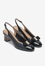 Vara Bow 70 Slingback Pumps
