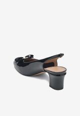 Vara Bow 70 Slingback Pumps