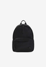 AMI PARIS Marcel Backpack with Logo-Patch Black