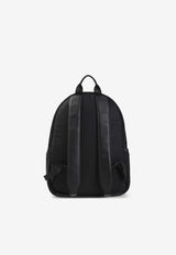 AMI PARIS Marcel Backpack with Logo-Patch Black