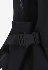 Y-3 Backpack with Logo-Lettering Black