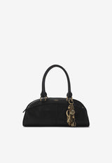 Chloé Leather Bowling Shoulder Bag Black