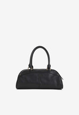 Chloé Leather Bowling Shoulder Bag Black