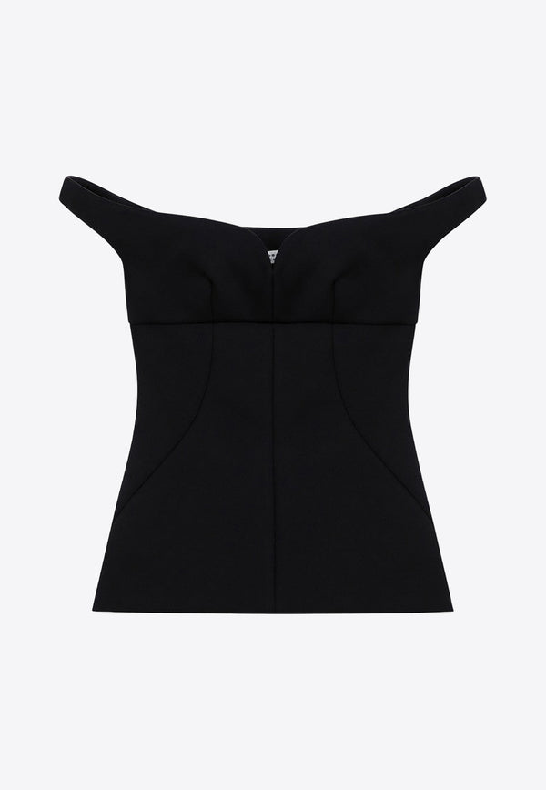 Philosophy Di Lorenzo Serafini Off-Shoulder Bustier Top Black 08035728/P_PHILO-A0555