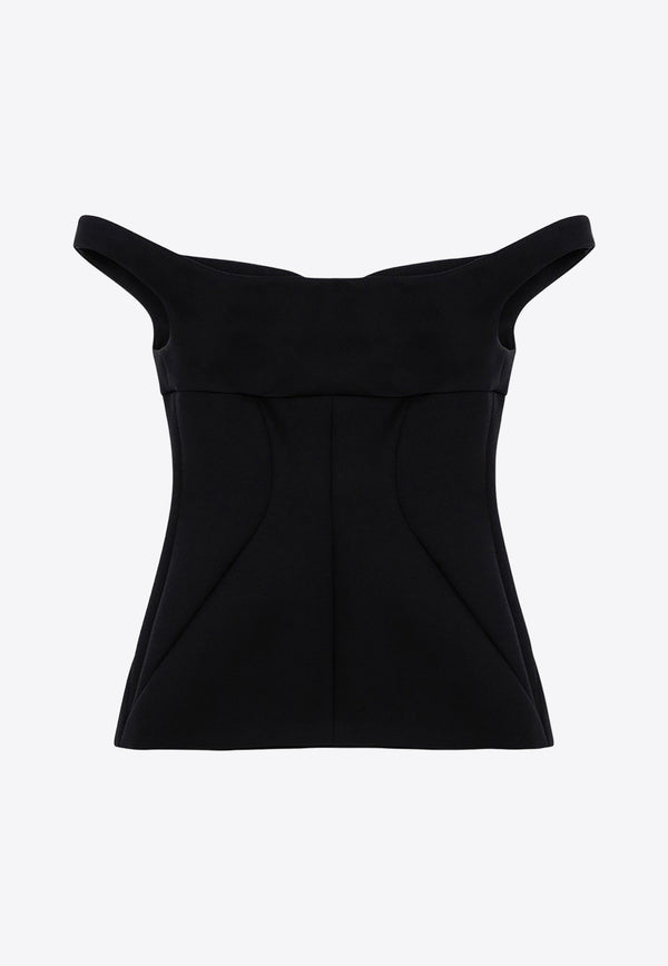 Philosophy Di Lorenzo Serafini Off-Shoulder Bustier Top Black 08035728/P_PHILO-A0555