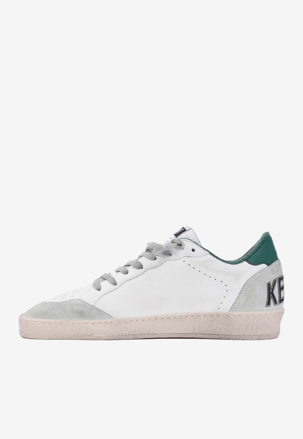 Ball Star Low-Top Sneakers in Leather