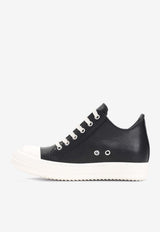 Low-Top Leather Sneakers