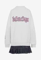 Logo Hybrid Mini Dress