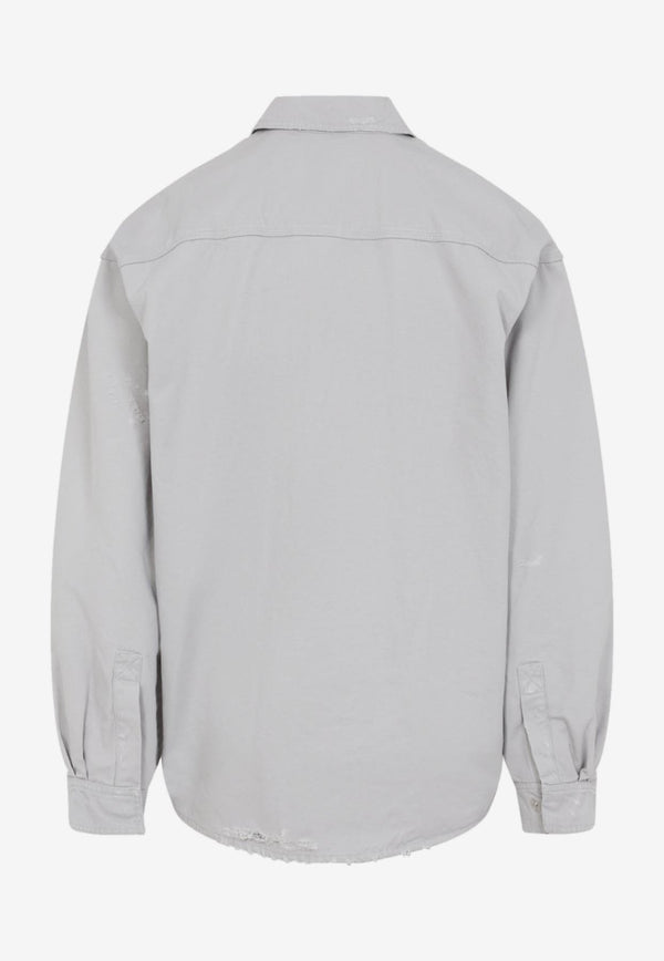 Vintage-Effect Overshirt