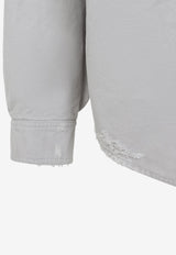 Vintage-Effect Overshirt