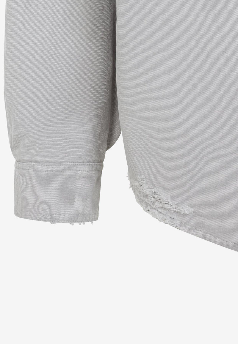 Vintage-Effect Overshirt