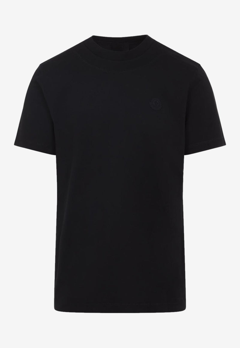 Logo-Patch Crewneck T-shirt