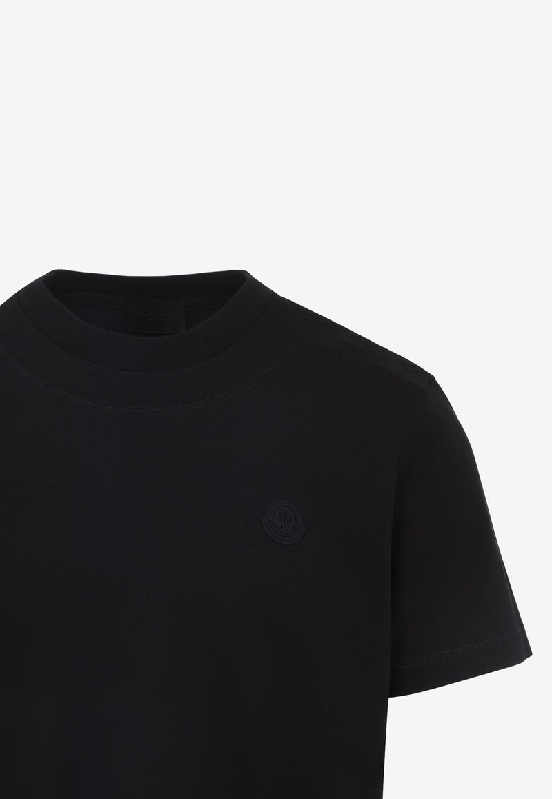 Logo-Patch Crewneck T-shirt