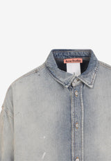 Distressed Denim Shirt