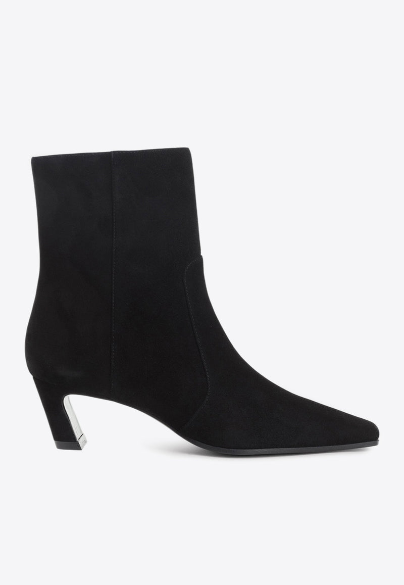 Stassi 50 Zip Ankle Boots
