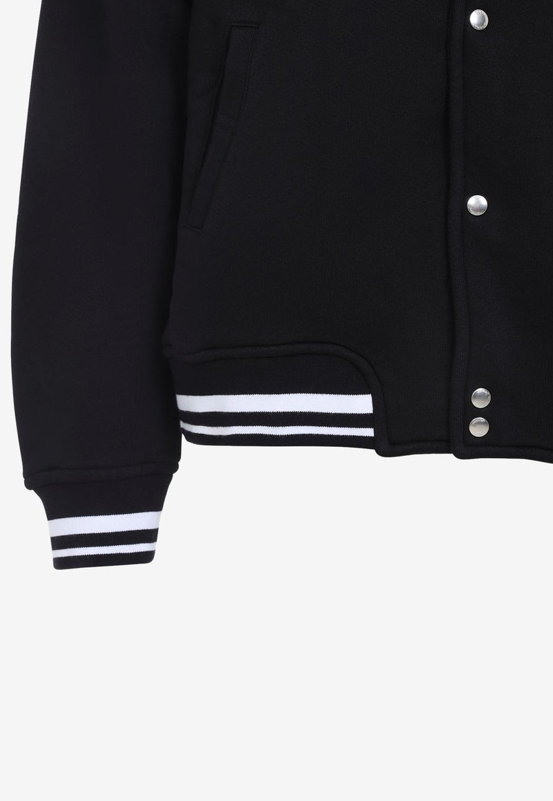 Gothic Fleece Varsity Jacket