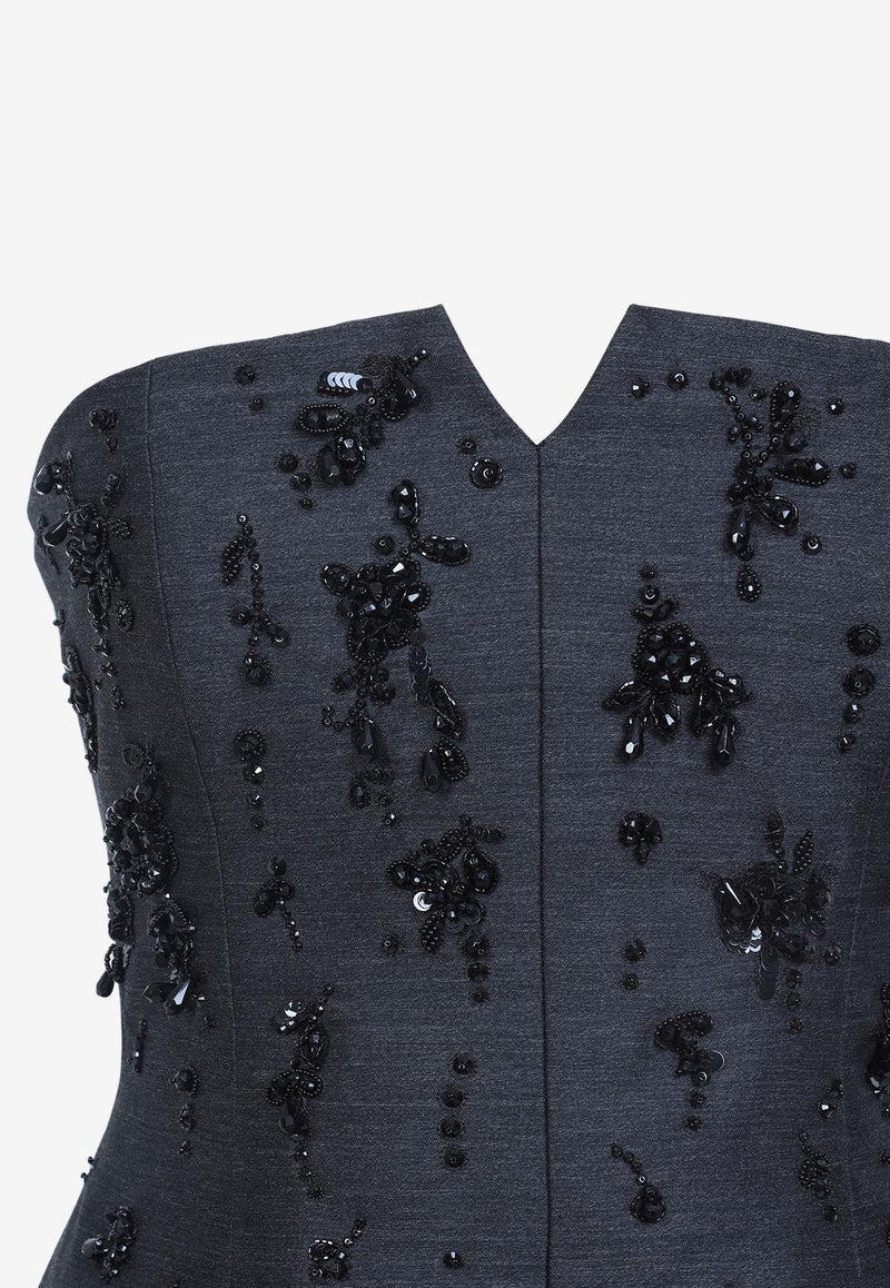 Tailoring Off Shoulder Dress