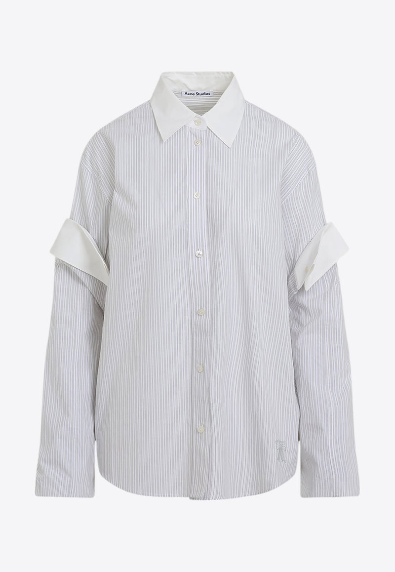 Button-Up Layered Shirt