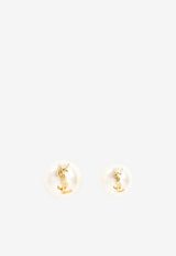 Asymmetric Cassandre Pearl Earrings