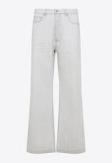 Geth Washed Straight-Leg Jeans