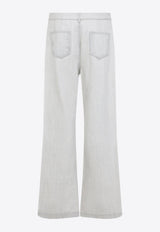 Geth Washed Straight-Leg Jeans