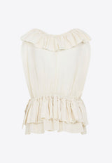 Cally Bis Ruffled Top
