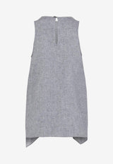 Asymmetric Sleeveless Top