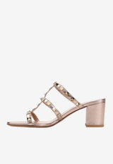 Rockstud 60 Leather Mules