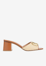 VLogo 55 Raffia Mules