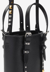 Mini Rockstud Leather Crossbody Bag