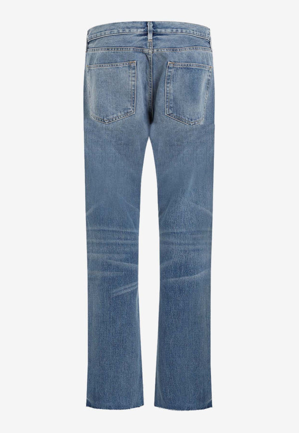 8th Straight-Leg Jeans