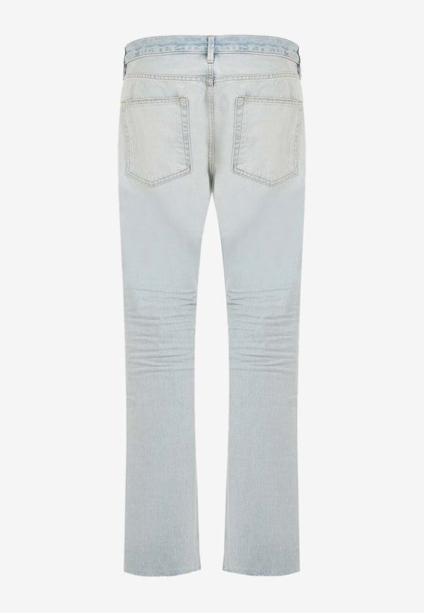 8th Straight-Leg Jeans
