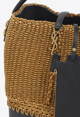 Le 37 Rope and Leather Bucket Bag