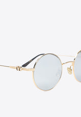 VLogo Round Sunglasses
