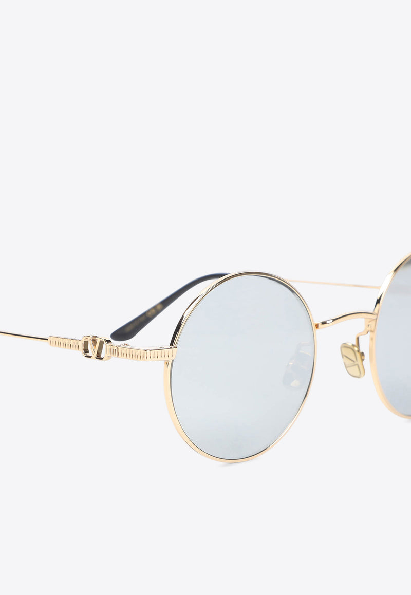 VLogo Round Sunglasses