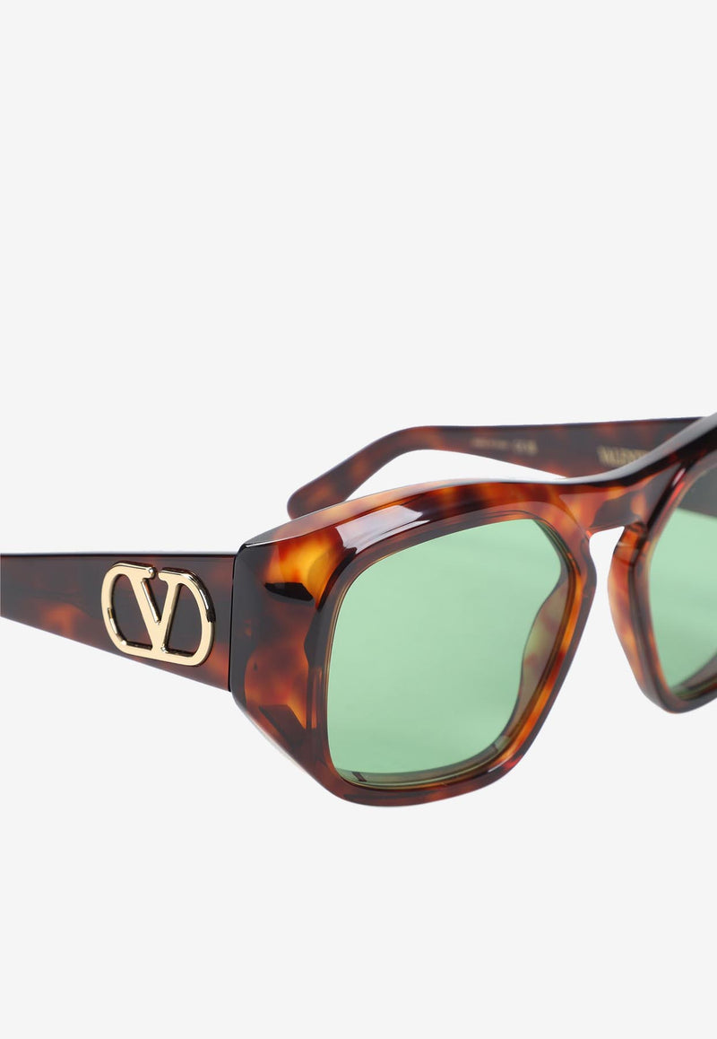 VLogo Rectangular Sunglasses