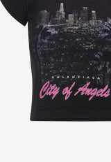 City Of Angels Print Shrunk T-shirt