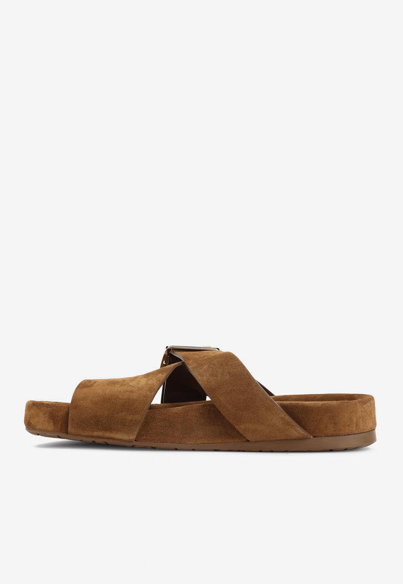 Ease Buckle Slide Sandals
