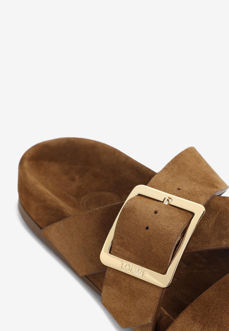 Ease Buckle Slide Sandals