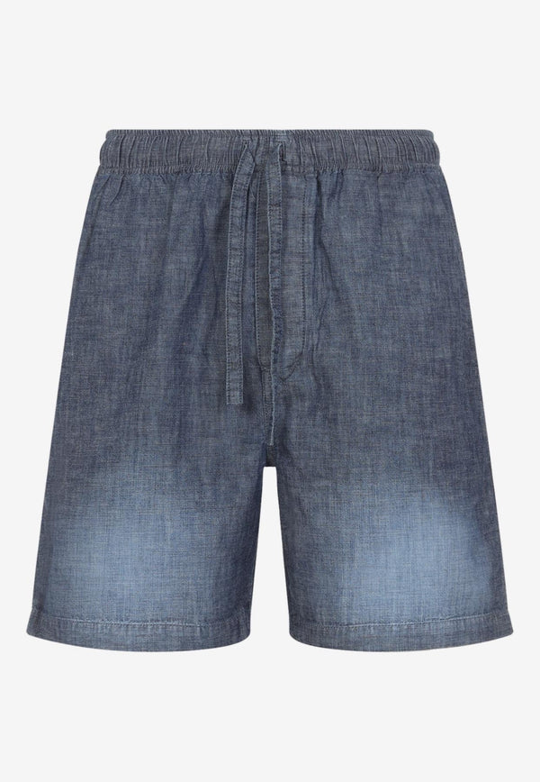 Washed Bermuda Shorts