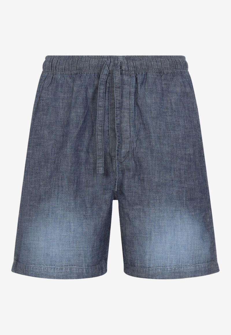 Washed Bermuda Shorts