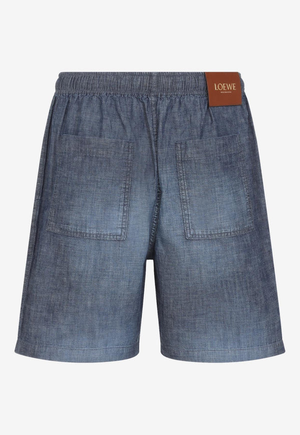 Washed Bermuda Shorts