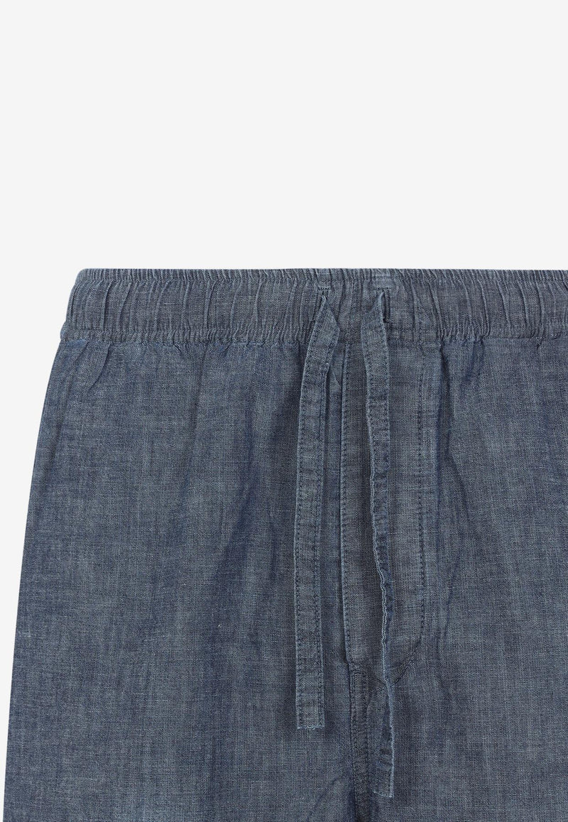 Washed Bermuda Shorts