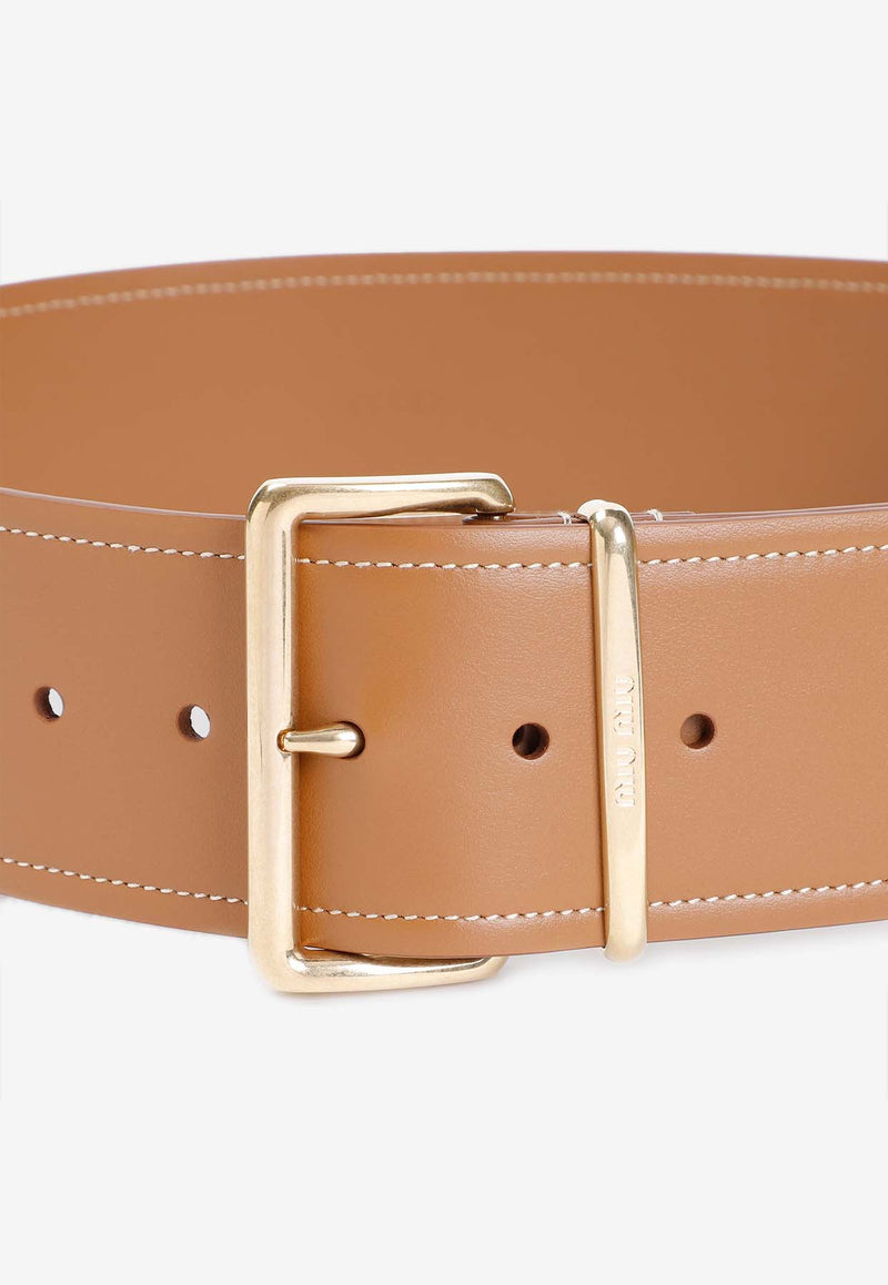 Leather Buckle Belt