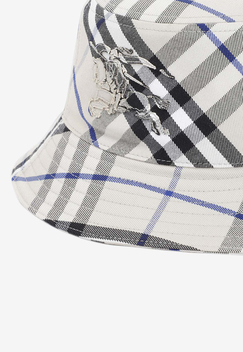 Vintage Check Bucket Hat