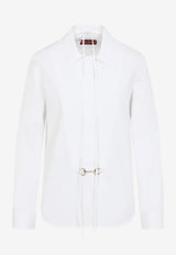Morsetto Horsebit-Embellished Shirt