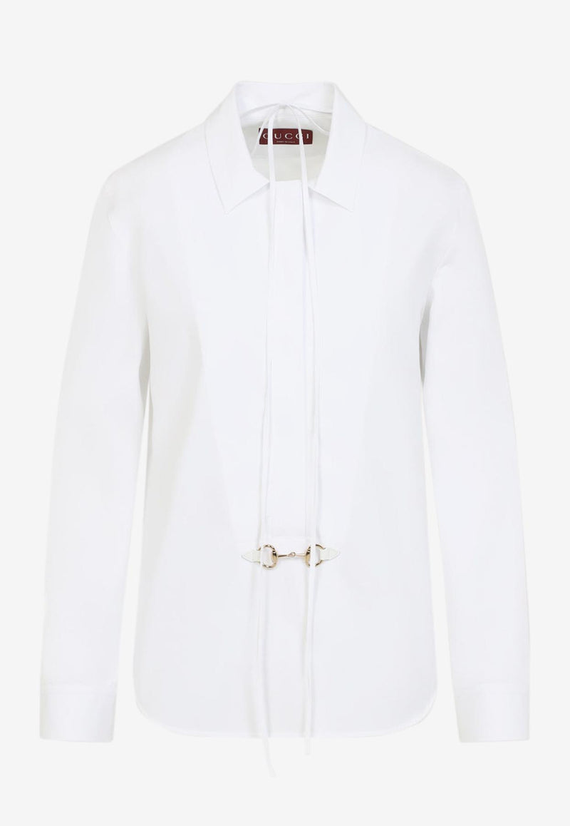 Morsetto Horsebit-Embellished Shirt